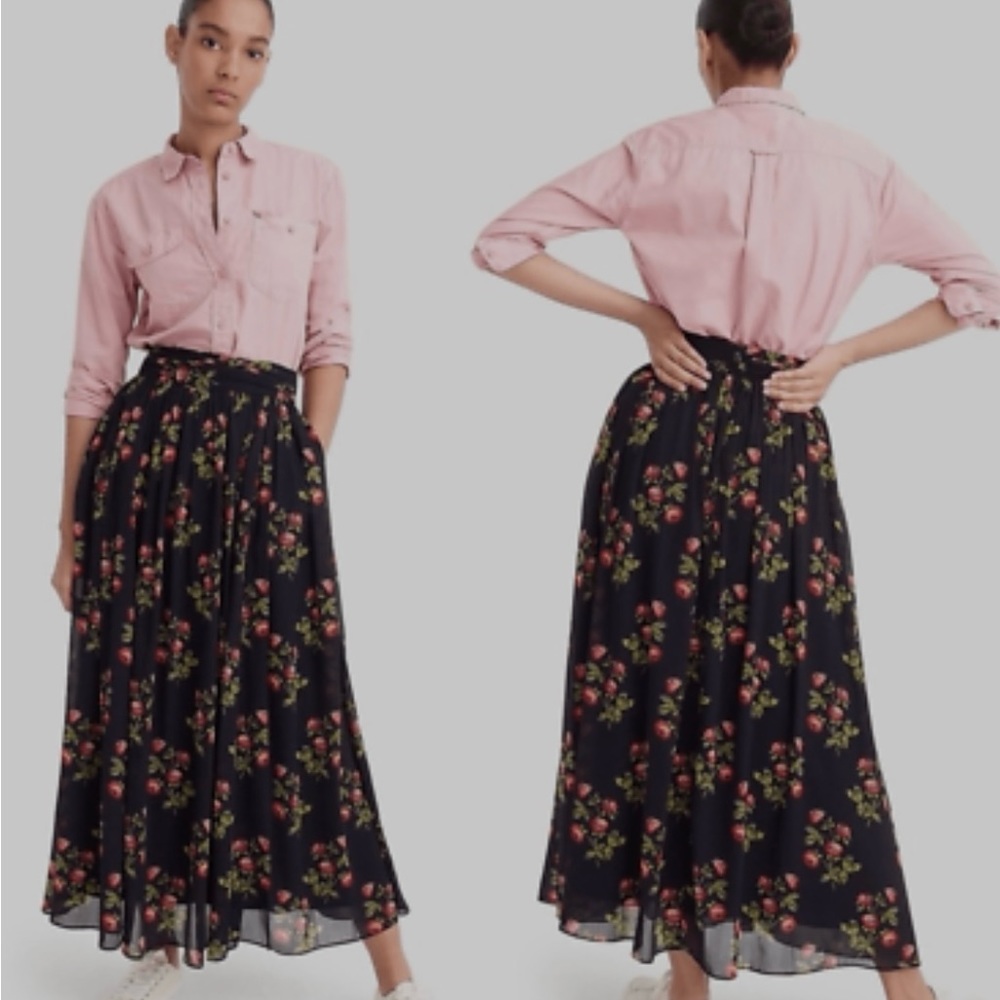 J Crew Point Sur Maxi Skirt